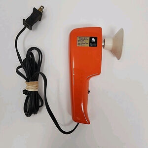 Vintage Wahl 4 in 1 Orange Massager Model 4180 With A-101 Cup Attachment